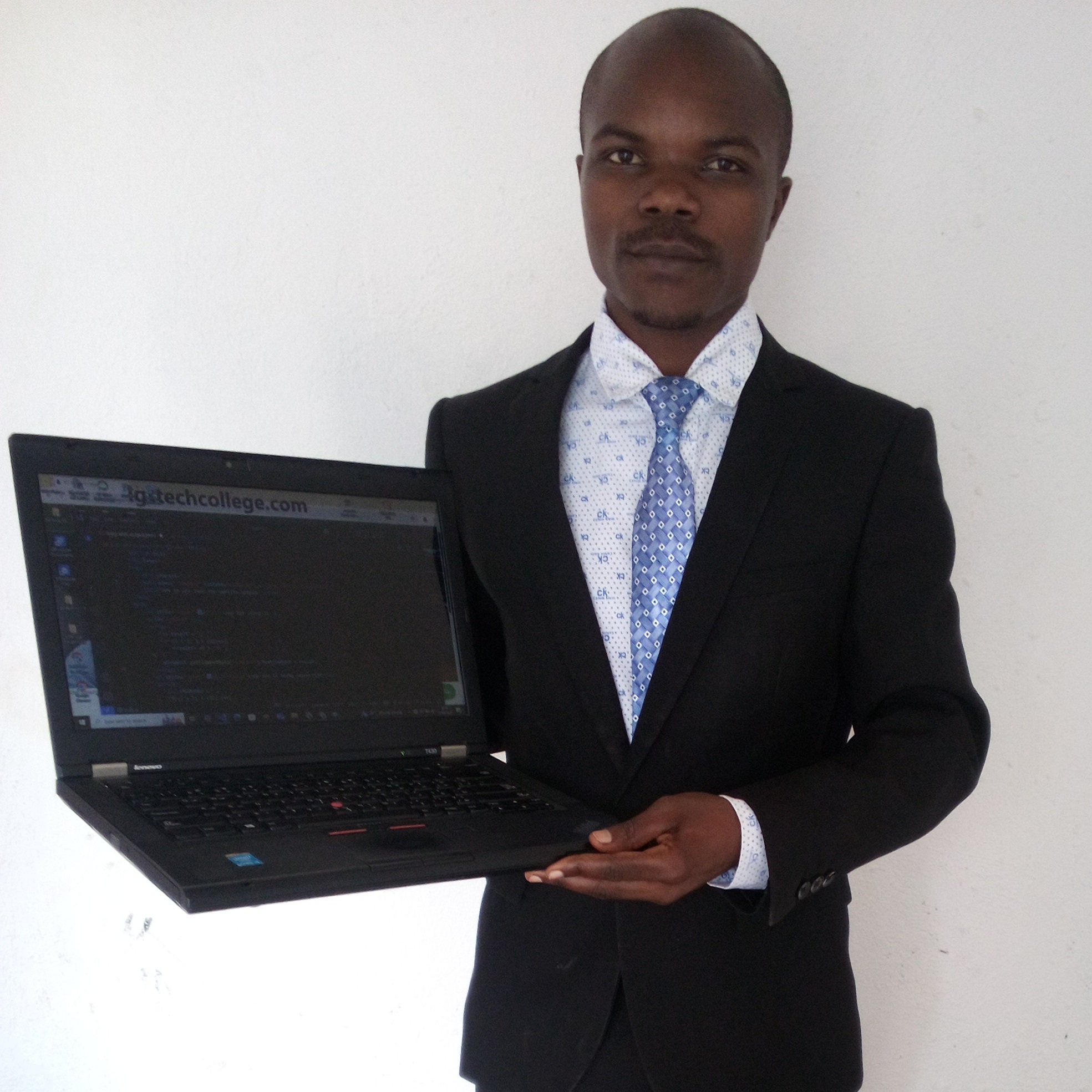 Seth Iradukunda owner of IGT & Tech college